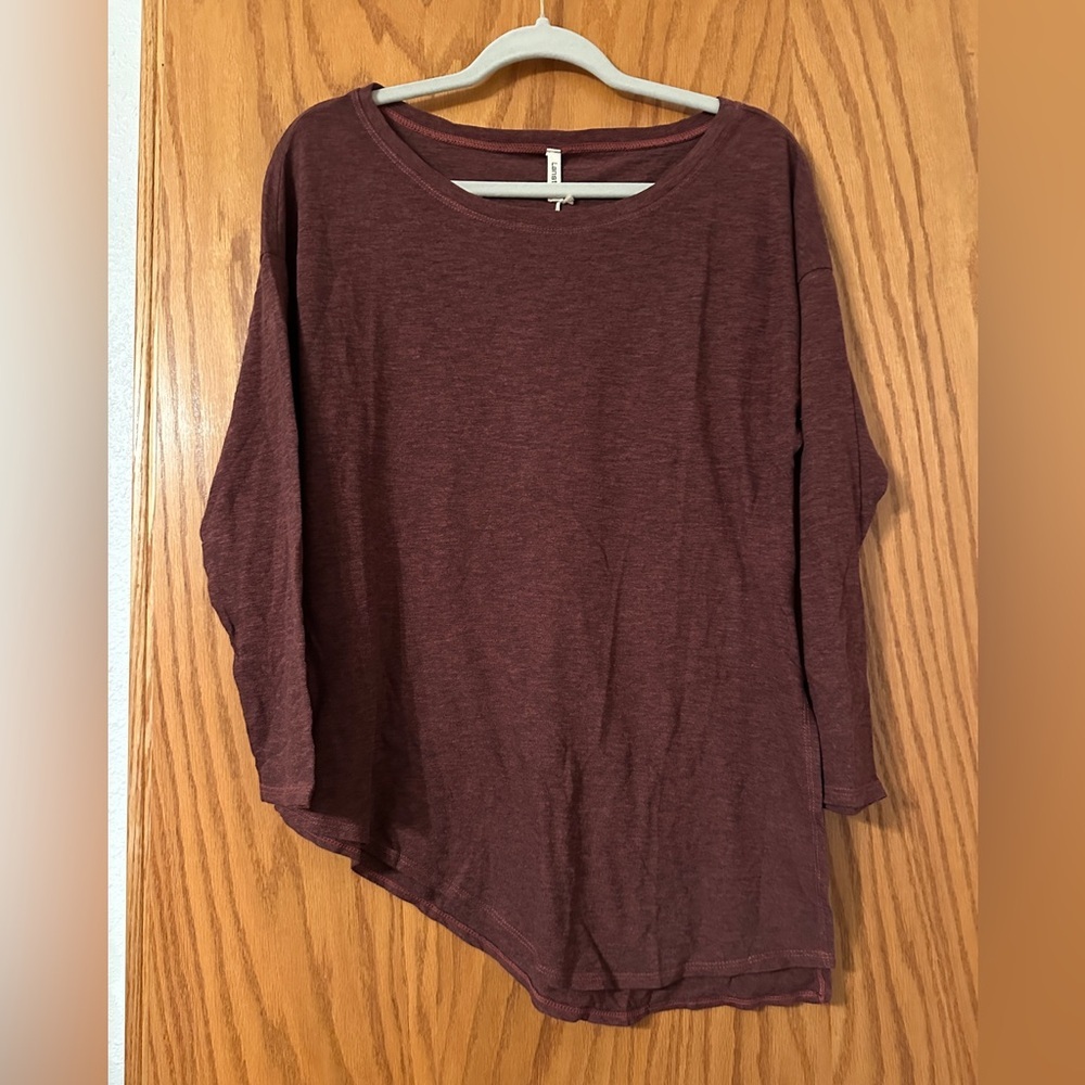 Lanston Asymmetrical Boyfriend Top - NWT - Size XS